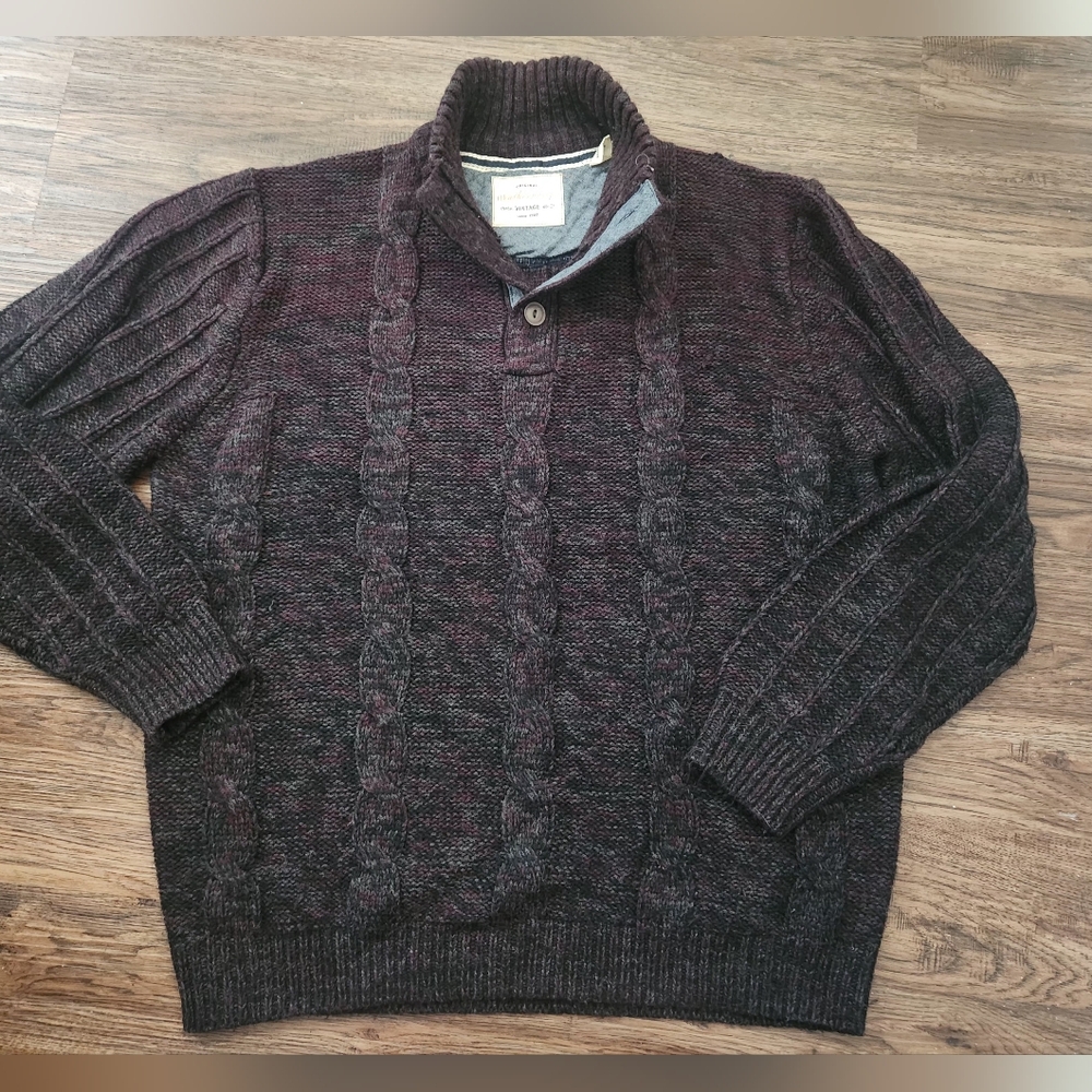 Men's Weatherproof Vintage Cable Knit Sweater